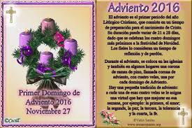 Vidas Santas Primer Domingo De Adviento 2016 Adviento Nacimiento De Cristo Domingo