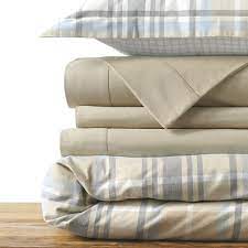 We recently discovered lands' end bedding and bath and were really excited to if you need inspiration for this bedding, here are the items currently in our primary bedroom, including. Lands End Supima Cotton Flannel Duvet Cover Or Sham