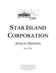 STAR ISLAND CORPORATION