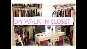 Maybe you would like to learn more about one of these? Diy Walk In Closet Youtube