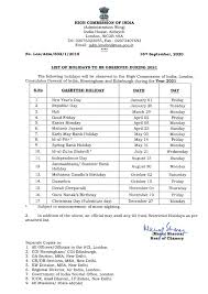 According to the list of bank holidays in august 2021, released by the reserve bank of india , banks will remain shut on 15 days in total. High Commission Of India London United Kingdom List Of The Holidays