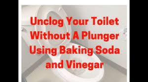 Smartland's maintenance crew shows you how to unclog your toilet with baking soda and vinegar. Unclog Your Toilet Without A Plunger Using Baking Soda And Vinegar Youtube