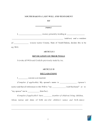 Now that you have made the decision to get a divorce, you likely want to move forward as quickly and as inexpensively still, such services are spreading. Fillable South Dakota Last Will And Testament Form Free Formspal