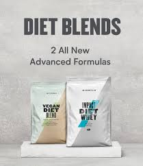 Myprotein Vegan Diet Blend And Impact Diet Whey Lose The Fat Keep The Muscle