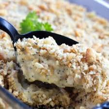 I couldn't find that exact flavor and so i used a mixture of one. Poppy Seed Chicken Casserole Add Salt Serve