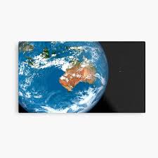 Wer sich also beim wandern an der sonne orientieren will, muss umdenken! Wandbilder Landmass Redbubble