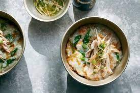 Instant Pot Chicken Juk With Scallion Sauce Recipe Recipe In 2021 Stuffed Mushrooms Instant Pot Chicken Sauce Recipes