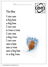Phonics Poems Book 1 Long Vowel Teams Blend Sound K 1 Easy Read Poetry Phonics Phonics Books Phonics Kindergarten