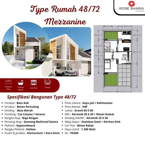 Rumah Tipe 48
