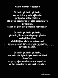 Ama seninle bir başka yaşarım. Gozler Ile Ilgili Unlu Sairlerden 25 Tane Siiir Guzel Sozler 2021