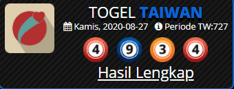 Keluaran Togel Taiwan Taiwan Mainan Jenis