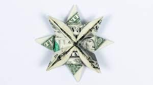 The origami lucky star is fairly simple to make. Dollar Origami Star Christmas Origami Diy Youtube