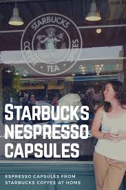 Unlike the older starbucks capsules that were made of plastic, these. Starbucks Nespresso Coffee Pods Coffee Machine Accessories