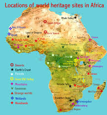 Africa desert map page, view political map of africa, physical map, country maps, satellite images photos and where is africa location in world map. Natural Places African World Heritage Sites