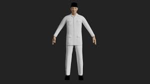 Ia merupakan proklamator, pahlawan bangsa, dan founding father atau bapak bangsa. Artstation 3d Character Of Ir Soekarno Krisdi Anto