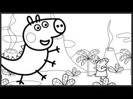 Maybe you would like to learn more about one of these? Peppa Pig George Dinosaur Coloring Pages Coloring And Drawing