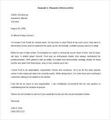 The character job reference letter should provide a potential employer with an overall picture of who you are and what you can contribute. Reference Letter Template Free Cover Letter Sample For Job Application