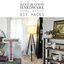 We love their tufted sofas, leather accent chairs, gorgeous marble coffee tables, smoked glass light fixtures and industrial desks, but we'll get to all of that in detail, as this is one of the many furniture brands that deserves. More Restoration Hardware Home Decor Diy Hacks The Cottage Market