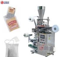 YB-180C Automatic Tea Bag Packing Machine Red Leaf Tea Bag With String and  Tag and Outer Bag