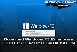 Direct download windows 10 iso with media creation tool. Download Windows 10 1809 Ltsc Iso Sysnettech Solutions