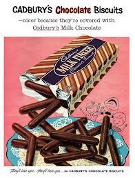 vintage cadbury s ad ヴィンテージポスター ヴィンテージイラスト チョコレート