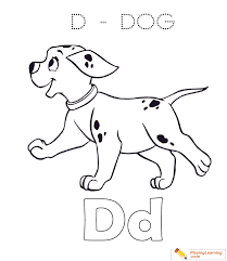 Letter d is a safe and reliable alphabet as it generally makes the sound 'duh' as pronounced in 'duck'. D Is For Dog 03 Coloring Page Free D Is For Dog Coloring Page