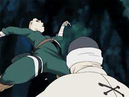 Rock Lee Anime Fight Anime Anime Naruto
