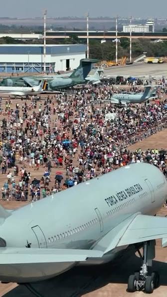 Portões Abertos – Brasília Air Show 2026, A Base Aérea de Brasília realizará, nos dias 5 e 6 de setembro de 2026, o Brasília Air Show., No dia 6 de setembro ocorrerá o tradicional Portões Abertos, ...