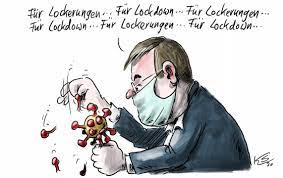 Eine prägende botschaft in der einflüsterer karikatur. Laschet Entscheidet Karikaturen Badische Zeitung