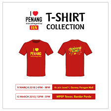 And this time, our registration will start on 1st march 2018, where the marathon run will take place on 25 november 2018. I Love Penang I Love Penang Run Seberang Perai T Shirt Facebook