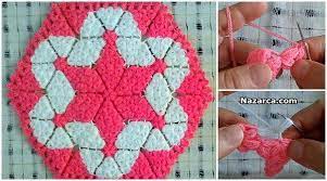 Yol Desenli Orgu Ucurtma Lif Modeli Nazarca Com Tig Isleri Tig Desenleri Orgu