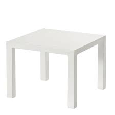 Table de jardin blanche senna rectangulaire en plastique, résistante, idéale pour un usage extérieur, sur les terrasses. Small Coffee Table Round Jardinchic