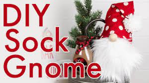 How To Make A Gnome In Minutes Youtube Gnomes Diy Dollar Tree Gifts Diy Santa