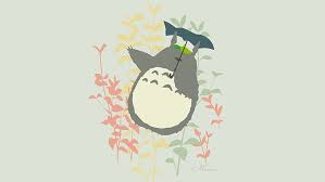 Hd Wallpaper Movie My Neighbor Totoro Minimalist Totoro My Neighbor Totoro Wallpaper Flare Totoro is just chilling in the corner. hd wallpaper movie my neighbor totoro