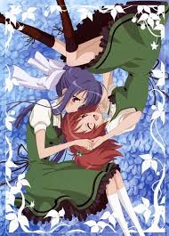 Strawberry Panic Tamao And Nagisa Anime Yuri Anime Anime Art Girl