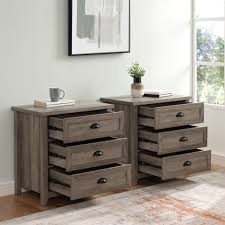 If you have any questions about your purchase or any other product for sale, our customer service representatives are available to help. The Gray Barn 3 Drawer Farmhouse Nightstands Set Of 2 Overstock 33148076