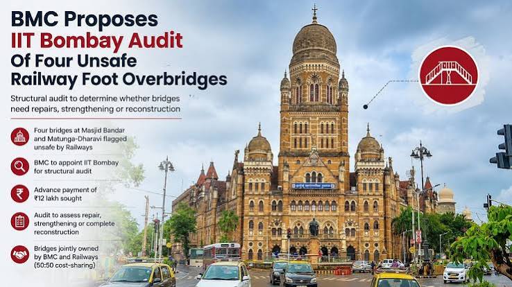 Mumbai: BMC Proposes IIT Bombay Audit Of 4 Railway Foot Overbridges Flagged Unsafe