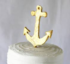 Maybe you would like to learn more about one of these? Girly Nautical Anchor Cake Rose Bakes