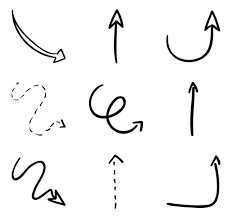 Black And White Right Arrow Clip Art My Icons Collection In 2020 Hand Drawn Arrows Vector Icon Design Arrow Clipart