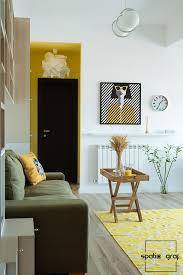Amazing Natural Light And Yellow Home Styling Details The Painting Bo Concept And Ikea Rug