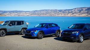 Rivals Mazda Cx 3 Vs Jeep Renegade Vs Honda Hr V Roadshow