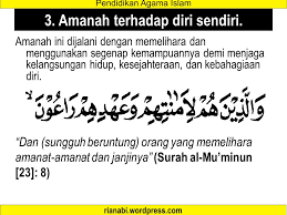 Allah tabaraka wa ta'ala telah menciptakan bumi, air, langit, udara, api, hewan, manusia, tumbuhan, jin dan lain sebagainya. Jujur Amanah Istiqomah Ppt Download