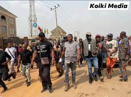The yoruba rights activist, sunday adeyemo (a.k.a. Sunday Igboho Arrives Ogun To Evict Herdsmen Premium Times