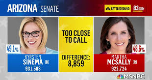Senator kyrsten sinema, phoenix, arizona. Kyrsten Sinema Takes The Lead In Arizona Senate Race