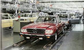 R107 Mercedes Benz Sl Manufacturers Assembly Line The Best Or Nothing The One And Only Mercedes Benz Classic Mercedes Benz Classic Mercedes