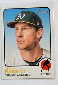 2022 Topps Heritage Chris Bassitt Baseball Card