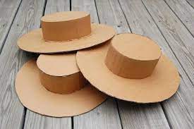 Como hacer un sombrero de papel en segundos Como Hacer Un Sombrero Paper Hat Hat Crafts Hispanic Heritage Month