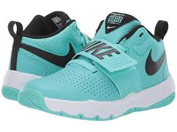 Basketball Shoes For Girls Nike Black And White Nike Kids Team Hustle D8 Little Kid Girls Shoes Aurora Green Black White Girls Shoes Kids Nike Kids White Shoes For Girls