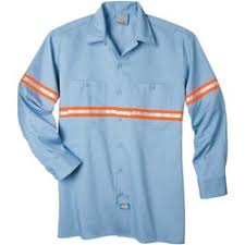 Dickies Vl101 Long Sleeve Work Shirt Non Ansi