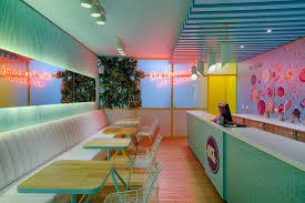 17 Design Minded Ice Cream Shops Worth Traveling The World For Shop Interior Design Cafe Interior Design Ice Cream Shop